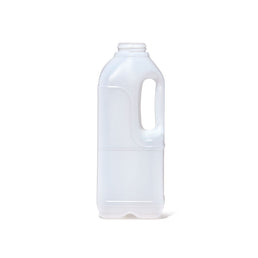 1-Liter-Milchbehälter aus Polyethylen (runder Boden)