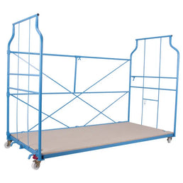 Corlette Möbelwagen 2500 x 1150 x 1800 mm – 600 kg Tragkraft, stapelbarer und nestbarer Rollbehälter