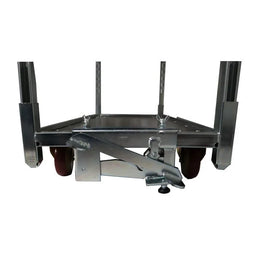 Bremse für dänischen Pflanzenroller – verzinkt, fußbetätigt, 400 kg Tragkraft