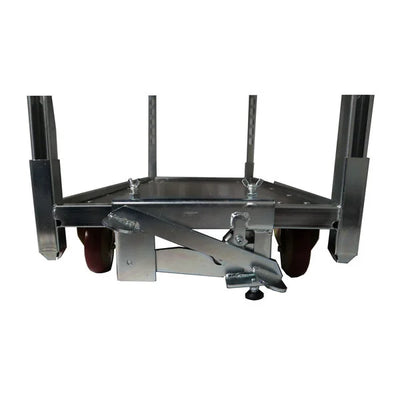 Bremse für dänischen Pflanzenroller – verzinkt, fußbetätigt, 400 kg Tragkraft