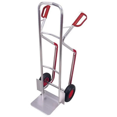 Aluminium Hand Truck – 570x615x1300mm – 200kg Capacity, Pneumatic Tyres