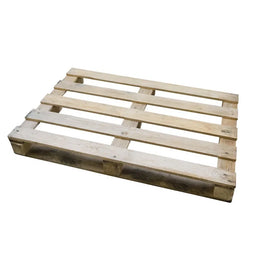 Gebrauchte mittelschwere Holzpalette – 1200 x 800 x 126 mm