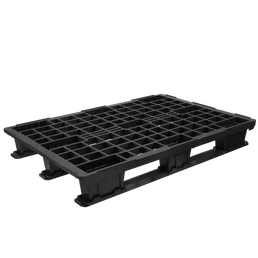 Plastic Pallet – 1200x800x175mm – 3 Skids – PEPP – 1000kg Dynamic Load – Recycled Plastic