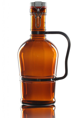 2 Liter Amber Zeus Growler