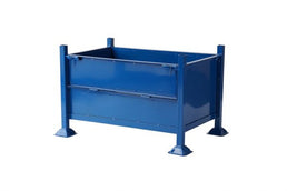Half Gate Sheet Steel Rigid Box Pallet - AB Range