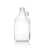 0,5 Gallonen (64oz) klare Glasflasche Growler mit Griff