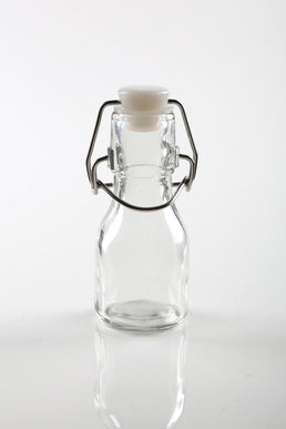 70 ml Miniatur-Wasser-/Saft-/Limonadenflasche mit Bügelverschluss