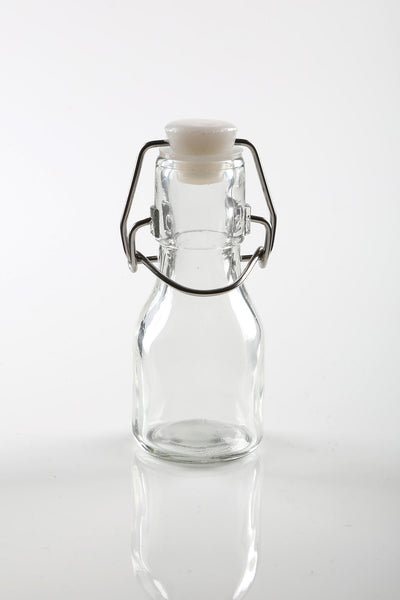70 ml Miniatur-Wasser-/Saft-/Limonadenflasche mit Bügelverschluss