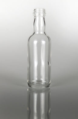 50 ml Miniatur-Spirituosen-/Essenzflasche aus Glas