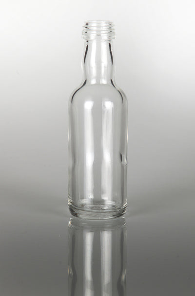 50 ml Miniatur-Spirituosen-/Essenzflasche aus Glas