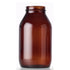 500ml Amber Powder Glass Jar