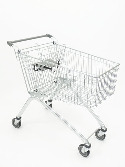Shopping Trolley - 130 Litre Refurbished with Child Seat