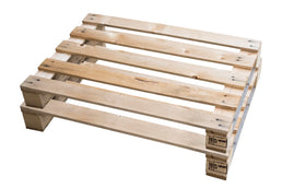 Display Pallet 800 × 600 × 120 mm – ISPM 15 – 250 kg Dynamic Load