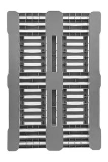 H1 Hygiene Pallet 1200 x 800 x 160mm – Virgin HDPE | HACCP Approved | 1250kg Dynamic Load
