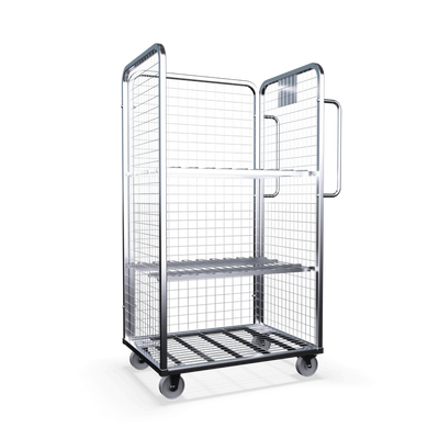 Three Sided Merchandise Picking Trolley - AB Range