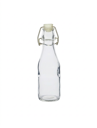 250ml Water/Juice/Lemonade Swing-Stopper Empty Glass Bottle