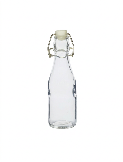 250ml Water/Juice/Lemonade Swing-Stopper Empty Glass Bottle