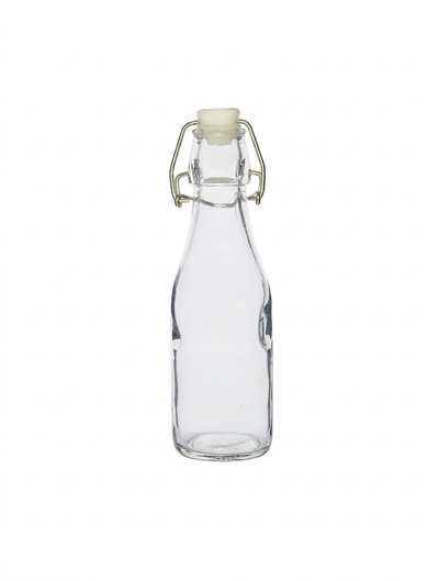 250ml Water/Juice/Lemonade Swing-Stopper Empty Glass Bottle