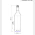 750ml Grünglas Bordeaux Einweg Weinflasche - Ardagh