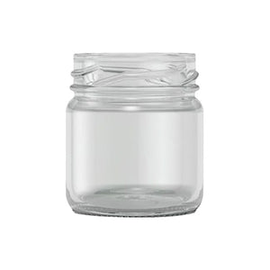 43 ml Mini-Geleeglas (1,5oz) – Klare Glas-Probenflasche