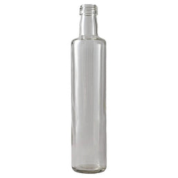 500ml Round Dorica Glass Bottle – Oil, Sauce & Dressing Bottle