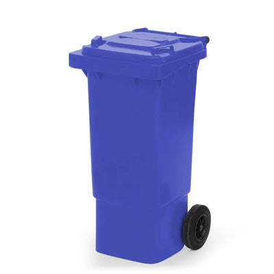 80 Litre Wheeled Waste Bin – HDPE Recycling & Wheelie Bin with Hinged Lid