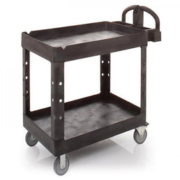 Heavy Duty 2 Shelf Trolley – Robust Stock Picking Trolley
