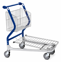 Vario 90 Transportwagen – Fester Korbwagen mit Drahtplattform