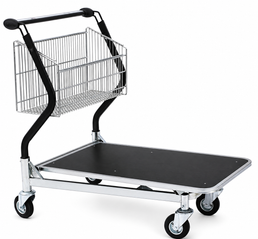 Vario 110 Transportwagen – Festkorbwagen mit Sperrholzplattform