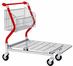 Vario 110 Transportwagen – Fester Korbwagen mit Drahtplattform