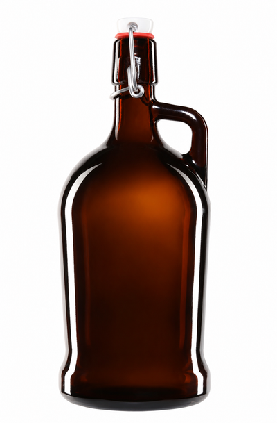 1 Liter Amber Swing-Stopper Growler mit Griff