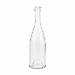 750ml Klare Champagnerflasche