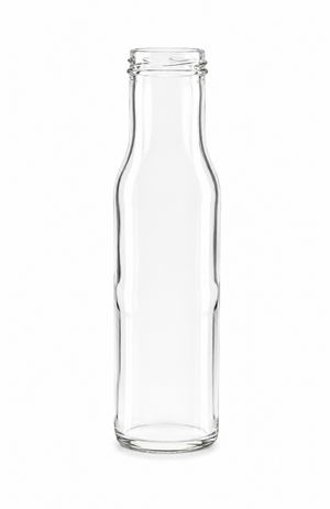 250ml Round Glass Sauce Bottle
