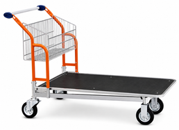 Vario 120 Transportwagen – Festkorbwagen mit Sperrholzplattform