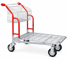 Vario 120 Transportwagen – Fester Korbwagen mit Drahtplattform