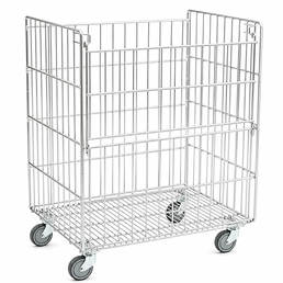 Container KK 1015x800x600 – Schwerlast-Rollcontainer für die Lagerung von Schüttgut