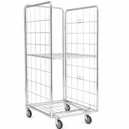 Faltcontainer WMS 1800x810x750 – Zusammenklappbarer Rollcontainer für platzsparende Lagerung