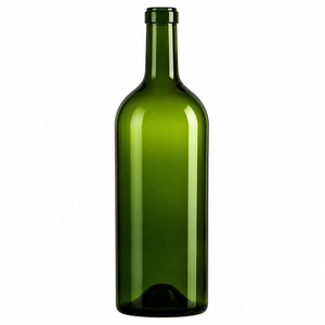Bordelaise 12L Green Auv Glass Bottle – 28mm Cork Finish
