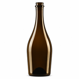 CELESTE 75cl Antique Green Sparkling Wine Bottle – Special Crown Finish (SPE)