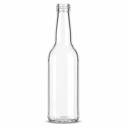 LONG NECK BASSE 33cl Flint Glass Bottle – 15mm Screw Cap Finish