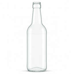RHUM 100cl Flint Glass Bottle – DBVP31H Screw Cap Finish