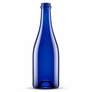 CAVA 75cl Blue Glass Sparkling Wine Bottle – CORONA29 Crown Finish