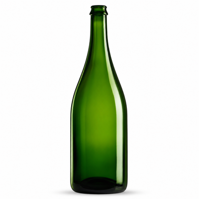CUVE CLOSE 150cl Green Auv Glass Sparkling Wine Bottle – D29MXCC Finish