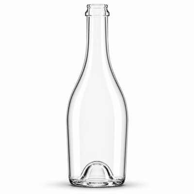 METHODE TRADITIONNELLE SEDUCTION 75cl Flint Glass Sparkling Wine Bottle – COUR29CH Crown Finish