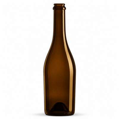 METHODE TRADITIONNELLE SEDUCTION 75cl Antique Green Glass Sparkling Wine Bottle – COUR29CH Crown Finish