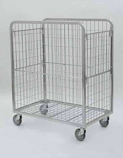 Container for Cartons 600x1000 H1200 – Optimized Roll Cage for Boxed Goods
