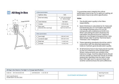 Aluminiumdosenenden (Packung mit 650) – BPANI oder BPANI/PFASNI | Verschlüsse in Lebensmittelqualität