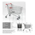 215L Ultra-Capacity Shopping Trolley – Avant Series