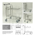 Vario WTP-3D Transport Trolley – Compact Trolley with Shelf
