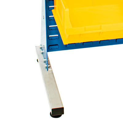 Free-Standing Louvred Panels | Single & Double Sided Small Parts Bin Stands